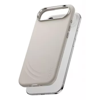 Dėklas PanzerGlass CARE by Feature FLOW Case Vanilla su MagSafe, skirtas iPhone Air