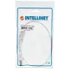 Intellinet tinklo jungiamasis kabelis, Cat6, 0,5 m, baltas, varinis, S/FTP, LSOH / LSZH, PVC, RJ45, auksuoti kontaktai, su apsauginiu gaubteliu, viso gyvenimo garantija