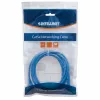 Intellinet Network Patch Cable, Cat6, 1m, mėlyna, CCA, U/UTP, PVC, RJ45, auksuoti kontaktai, apsaugotas nuo užkliuvimo, su apsauginiu gaubtu, viso gyvenimo garantija