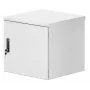 Intellinet Industrial IP55 sieninis 19 inch spintos korpusas su integruotais ventiliatoriais, 12U, 600 mm gylis, su stogo ventiliacijos bloku, dulkėms ir vandeniui atsparus, surinktas, šviesiai pilkas RAL7035