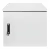 Intellinet Industrial IP55 sieninis 19 inch spintos korpusas su integruotais ventiliatoriais, 12U, 600 mm gylis, su stogo ventiliacijos bloku, dulkėms ir vandeniui atsparus, surinktas, šviesiai pilkas RAL7035