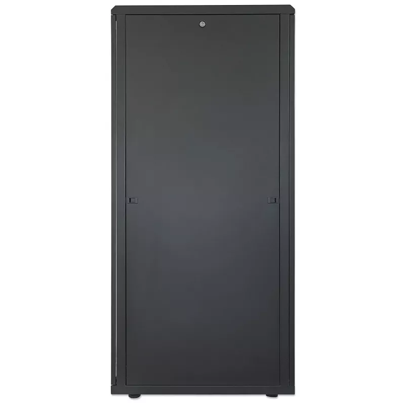 Intellinet 19 colių tinklo spinta – laisvai pastatoma, 42U, 800x800 mm (plotis x gylis), juoda, plokščia pakuotė, maks. 1500 kg, kelių taškų durų spyna, po vieną spyną kiekvienam šoniniam skydui, naudingas gylis 123–573 mm, IP20, stelažas, plienas