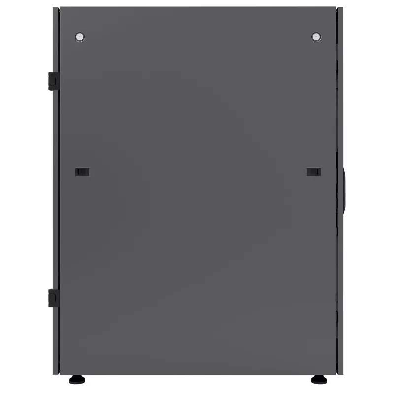 Intellinet 19 colių serverio spinta - laisvai pastatoma, 36U, 600x1200 mm (plotis x gylis), juoda, plokščioje pakuotėje, maks. 1500 kg, daugiataškis durų užraktas, po vieną užraktą šoninėms plokštėms, naudingas gylis 123–973 mm, IP20, stelažas, plienas