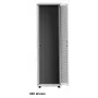 Intellinet 19 colių tinklo spinta - laisvai pastatoma (Basic), 36U, 600x1000 mm (plotis x gylis), pilka, plokščia pakuotė, maks. 600 kg, vieno taško durų spyna, po vieną spyną šoninėms plokštėms, naudingas gylis 123–773 mm, stovas, IP20, plienas