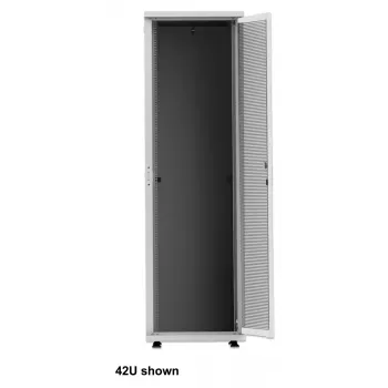 Intellinet tinklo spinta 19 inch laisvai pastatoma (Basic), 42U, 600x1000 mm, pilka, plokščia pakuotė, max 600 kg, vieno taško durų spyna, viena spyna šoniniam skydeliui, naudingas gylis 123–773 mm, IP20, plienas