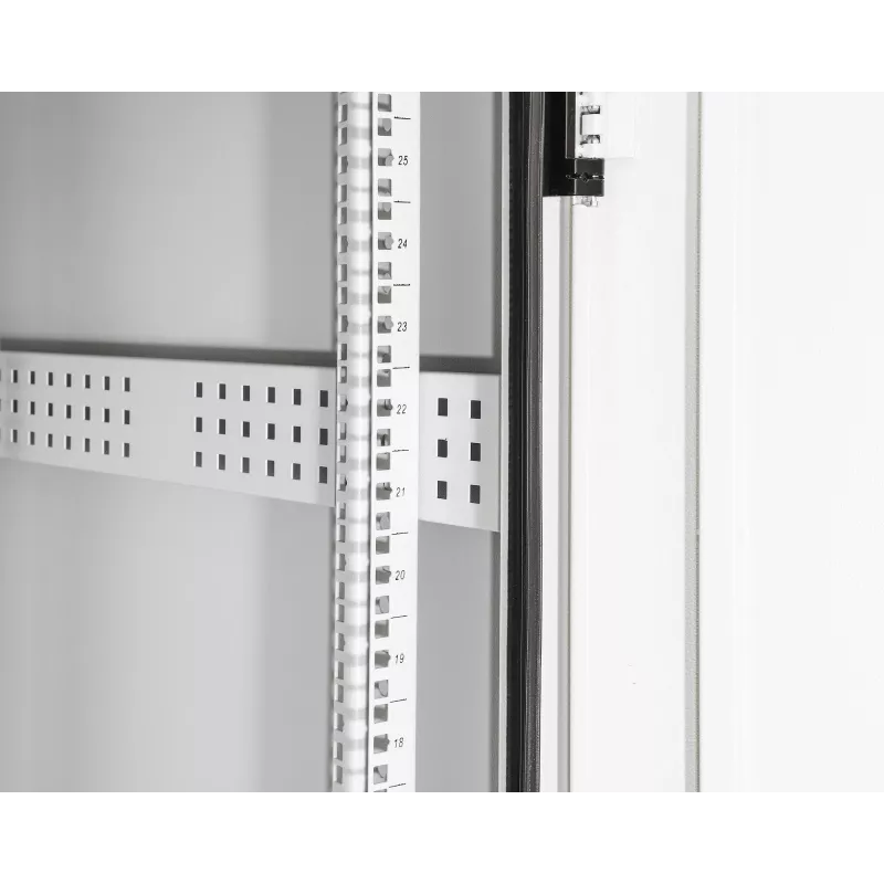 Intellinet pramoninis IP55 19 colių tinklo spintas su integruotais ventiliatoriais, 42U 800 mm gylis, stogo montuojamas keturių ventiliatorių vėdinimo blokas, apsauga nuo dulkių ir vandens srovių, ant grindų statomas, surinktas, šviesiai pilkas RAL7035