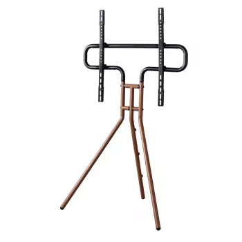 Paveikslėlio stovas televizoriui Hama Easel Design 190,5 cm (75 col.) juodas, riešutas