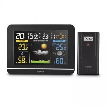 Meteorologinė stotis Hama Usedom Black AC