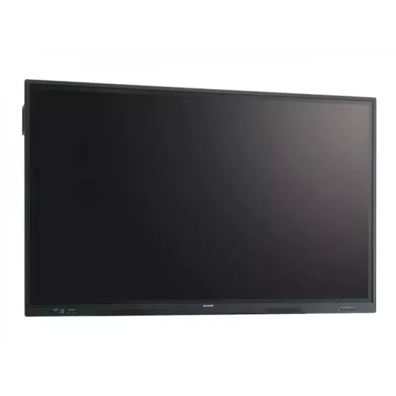 Sharp PN-LC862 Skaitmeninis informacinis ekranas 2,18 m (86 colių) LCD Wi-Fi 450 cd/m² 4K Ultra HD Juodas Liečiamasis ekranas Įmontuotas procesorius Android 11 16/7