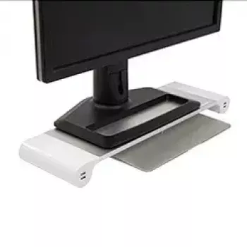 Monitorio stovas Terratec 219730 Baltas