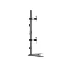 Equip 650128 Dvigubas vertikalus monitorių stovas stalviršiui, 17–32 colių