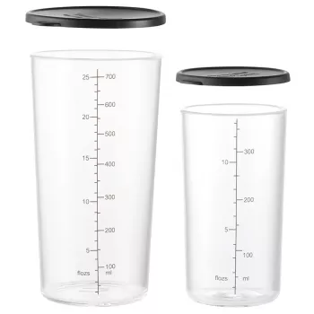 Matavimo puodelių rinkinys ESGE 7150 700 ml, stiklas, silikonas