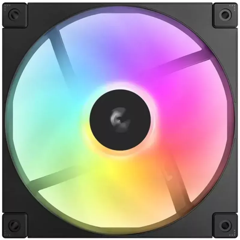 Kompiuterio korpuso ventiliatorius DeepCool FD14 ARGB 140mm juodas 140x140x25