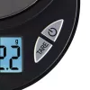Elektrinės virtuvinės svarstyklės Xavax Jewel Black Oval – maks. 0,5 kg, tikslumas 0,1 g, CR2032 baterija, 130×100×15 mm