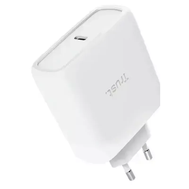 Įkroviklis Trust Maxo 65W USB-C GaN, vidaus, AC, nešiojamam kompiuteriui, išmaniajam telefonui, planšetei