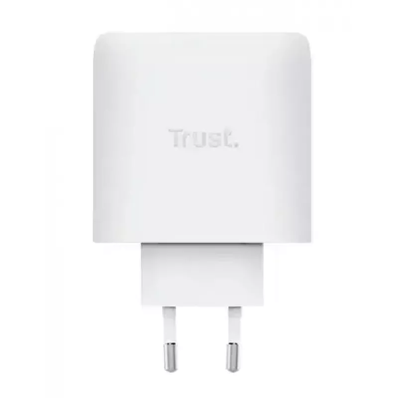 Įkroviklis Trust Maxo 65W USB-C GaN, vidaus, AC, nešiojamam kompiuteriui, išmaniajam telefonui, planšetei