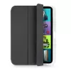 Dėklas su atlenkiamu dangteliu Port Designs Noumea II Slimclear Eco, skirtas iPad Air 11 colių (27,9 cm) — PET, 3 stovėjimo režimai, juoda/skaidri
