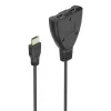 Hama 4K HDMI 2x1 Toggle Switch, 2x HDMI Lizdas - 1x HDMI Kištukas