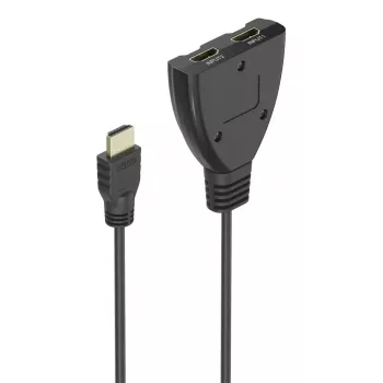 Hama 4K HDMI 2x1 Toggle Switch, 2x HDMI Lizdas - 1x HDMI Kištukas