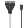 Hama 4K HDMI 2x1 Toggle Switch, 2x HDMI Lizdas - 1x HDMI Kištukas