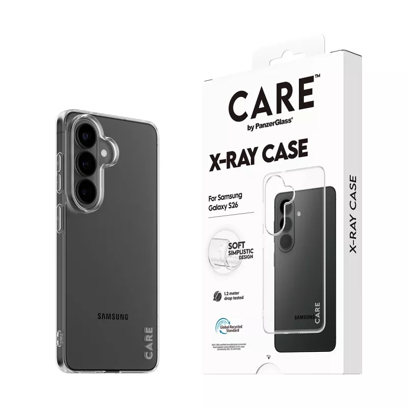 Apsauginis dėklas PanzerGlass CARE X-Ray Samsung Galaxy S26 (CR78132)