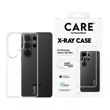 PanzerGlass CARE X-Ray dėklas Samsung Galaxy S26 Ultra (CR28792) – permatomas apsauginis dėklas