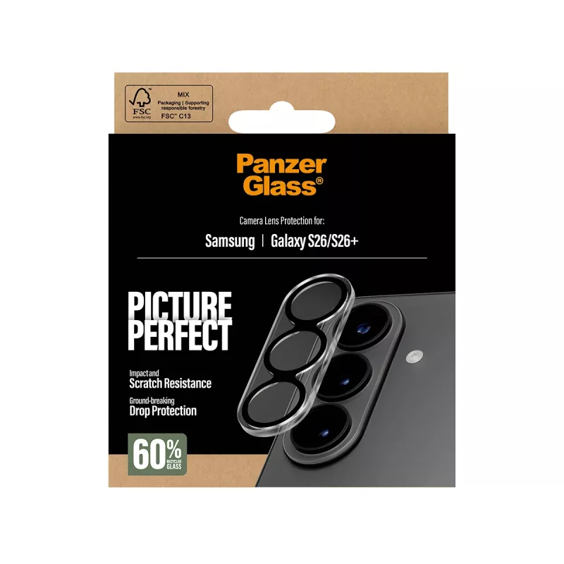 PanzerGlass PicturePerfect apsauga kamerai, skirta Samsung Galaxy S26 / S26+ (PG94088)