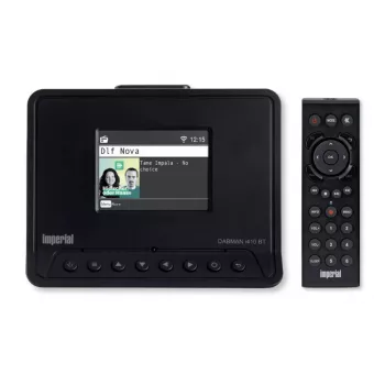 Internetinis radijas Telestar IMPERIAL DABMAN i410 BT Analoginis ir Skaitmeninis Juodas