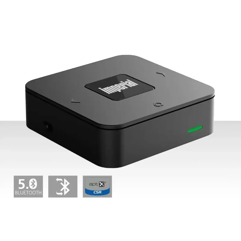 Imperial BART mini Bluetooth 5.0 siųstuvas-imtuvas, juodas