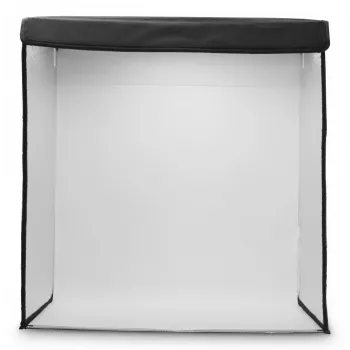 Mini foto studija HAMA sulankstoma dėžutė su LED žiedine šviesa 50×50 cm, modelis 00004664