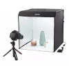 Mini foto studija HAMA sulankstoma dėžutė su LED žiedine šviesa 50×50 cm, modelis 00004664