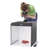 Mini foto studija HAMA sulankstoma dėžutė su LED žiedine šviesa 50×50 cm, modelis 00004664
