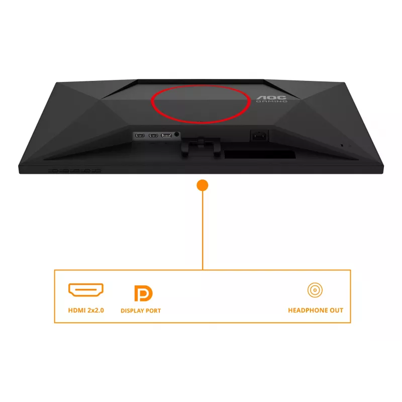 AOC G4 27G4ZRE monitorius 68.6 cm (27 colių) 1920 x 1080 pikselių Full HD LED juodas, raudonas
