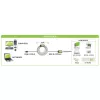 Techly IUSB-REP220TY3 USB ilginimo kabelis USB 2.0 20 m USB A Juoda