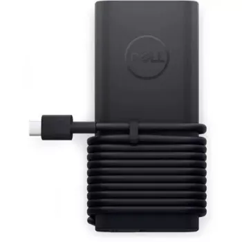 Maitinimo adapteris Dell 492-BDQL 65 W nešiojamam kompiuteriui, vidaus naudojimui, 100–240 V, 1 m kabelis, juodas, 112×51 mm