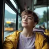 Hama Curly laidinis ausinių komplektas su mikrofonu USB Type-C šviesiai žalia