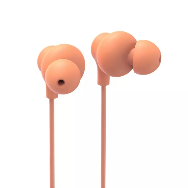 Hama Curly ausinės laidinės į ausį skambučiams/muzikai USB-C oranžinė