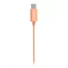 Hama Curly ausinės laidinės į ausį skambučiams/muzikai USB-C oranžinė