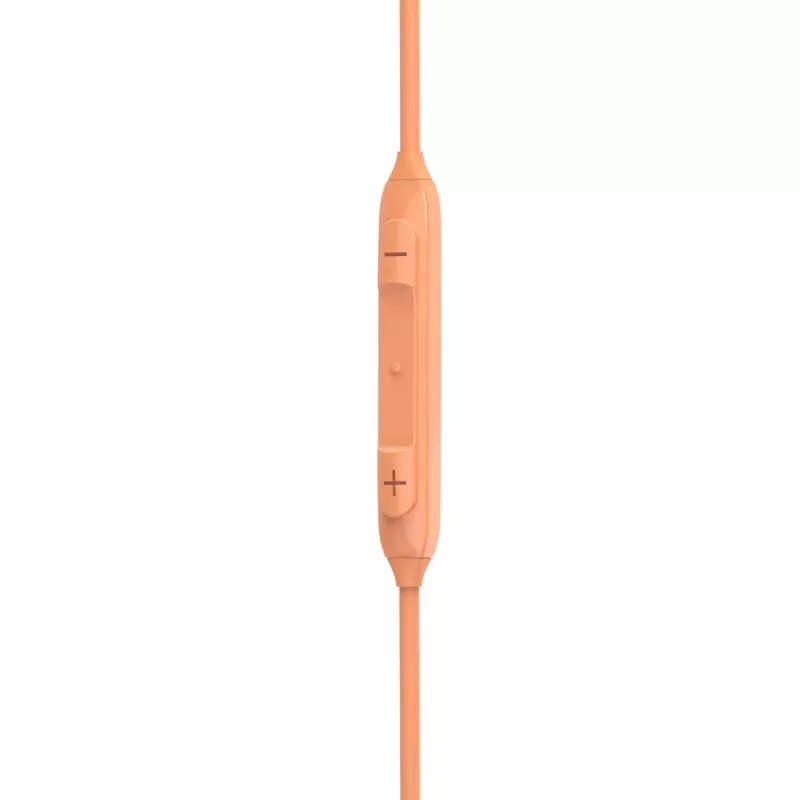 Hama Curly ausinės laidinės į ausį skambučiams/muzikai USB-C oranžinė