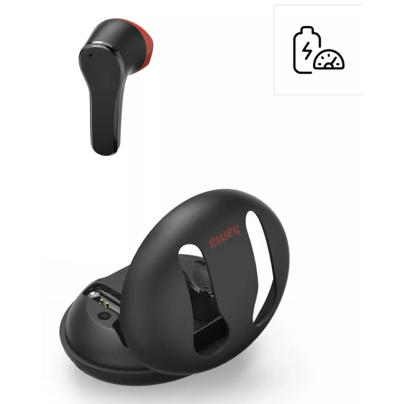 Hama Spirit Unchained belaidės ausinės True Wireless Stereo (TWS) Į ausis Skambučiai/Muzika Bluetooth Juodos