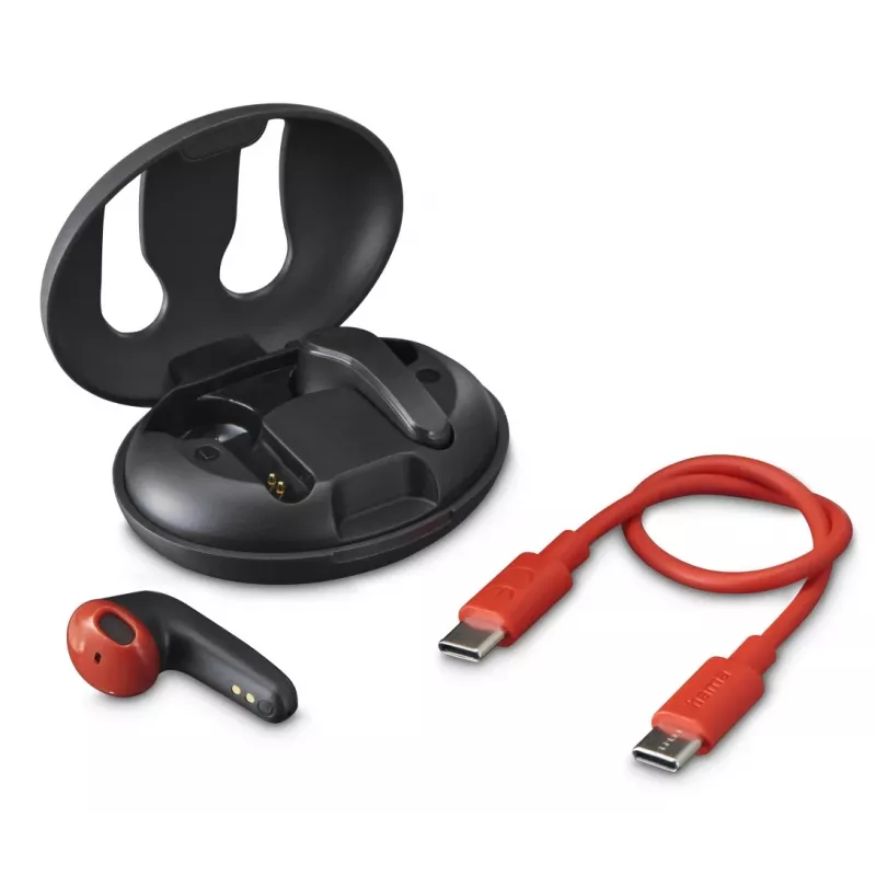 Hama Spirit Unchained belaidės ausinės True Wireless Stereo (TWS) Į ausis Skambučiai/Muzika Bluetooth Juodos