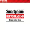 Displex Tablet Glass (9H), skirtas Samsung Galaxy Tab A8, su Eco montavimo rėmeliu, nedūžtantis, itin plonas, nematomas