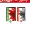 Displex Tablet Glass (9H), skirtas Samsung Galaxy Tab A8, su Eco montavimo rėmeliu, nedūžtantis, itin plonas, nematomas