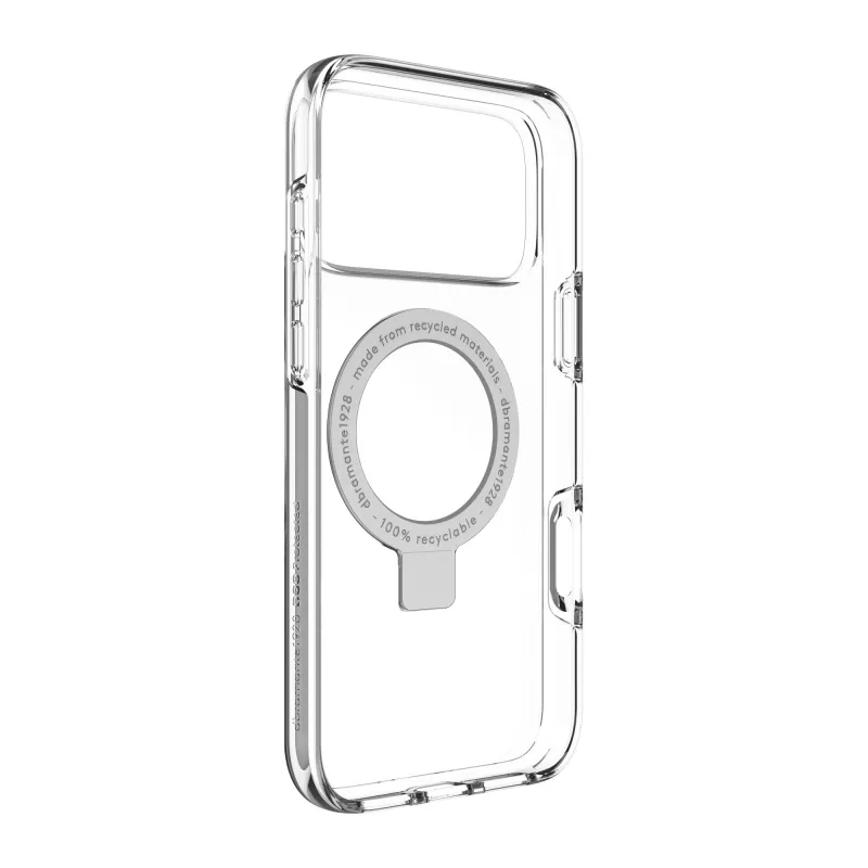 dbramante1928 Iceland Ultra D3O MS Kick dėklas iPhone 17 Pro Max Skaidrus