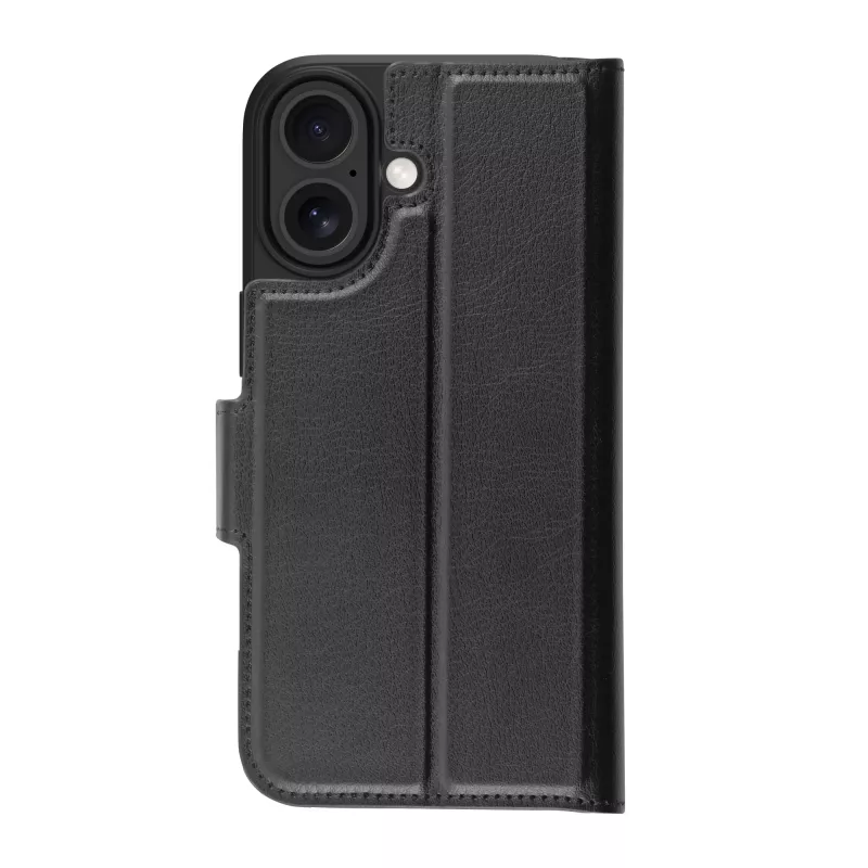 dbramante1928 Oslo Pro MS Flip dėklas iPhone 17 (6,7 colio) — juodas, 3 kortelių kišenės