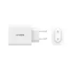 j5create JUP3365E-EN 65W GaN USB-C® 3 prievadų įkroviklis, vidaus, AC, baltas
