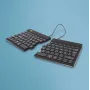 Ergonomiška klaviatūra R-Go Split Break su pertraukų programine įranga, ergonomiška split klaviatūra, AZERTY (FR), Bluetooth, juoda