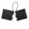 Ergonomiška klaviatūra R-Go Split Break su pertraukų programine įranga, ergonomiška split klaviatūra, AZERTY (FR), Bluetooth, juoda