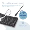 Ergonomiška klaviatūra R-Go Split Break su pertraukų programine įranga, ergonomiška split klaviatūra, AZERTY (FR), Bluetooth, juoda