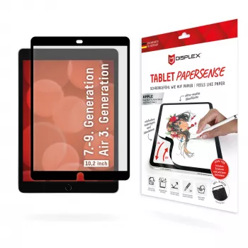 Displex TABLET PAPERSENSE matinė apsauginė plėvelė popieriaus tekstūrai iPad 7/8/9 Gen. ir iPad Air 3, 10,5 colio (26,7 cm), 3H, nuimama